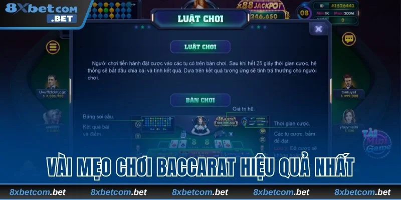 4 mẹo chơi baccarat hiệu quả nhất từ chuyên gia