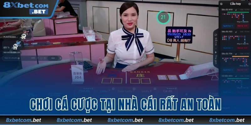 Chơi cá cược tại nhà cái rất an toàn