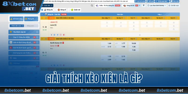 Giải thích kèo xiên là gì?