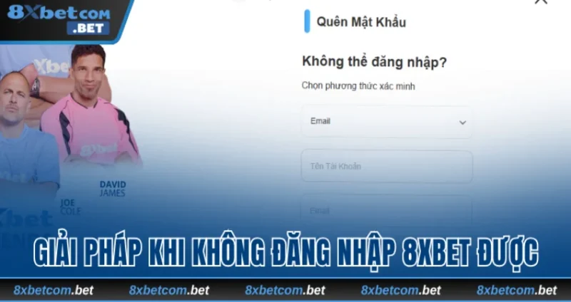 Tìm hiểu nguyên nhân, giải pháp khi không đăng nhập 8xbet được