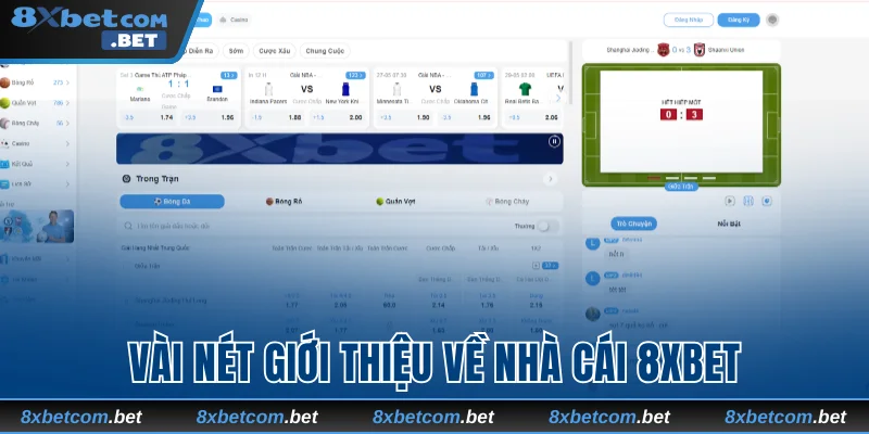 Vài nét giới thiệu về nhà cái 8xbet